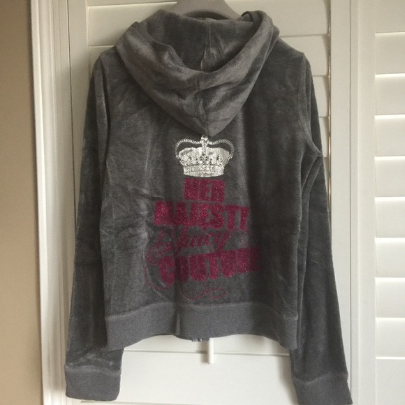 Juicy Couture Sweaters - Juicy Couture velour tracksuit hoodie